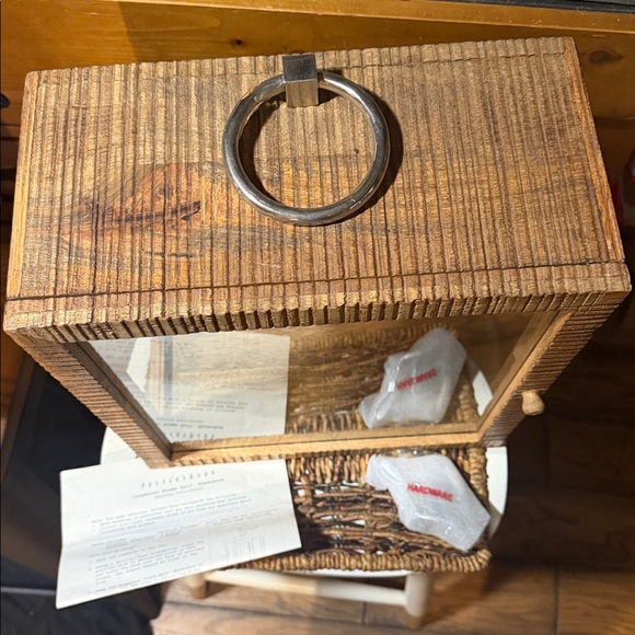 Pottery Barn Carpenter Shadow Box With 8 x 10 Frame. RARE - Picture 4 of 12